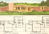 Mid Century Home Plans 50s Modern Home Design