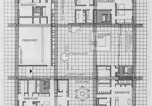 Miller Homes Floor Plans Floor Plan for the Miller House Columbus Indiana