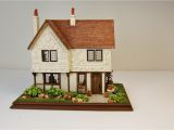 Miniature Home Plans Miniature Miniatures Nell Corkin A Pargeted House