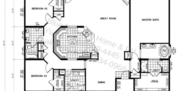 Mobil Home Plans Triple Wide Manufactured Home Floor Plans Lock You