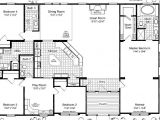 Mobile Homes Double Wide Floor Plan Triple Wide Mobile Home Floor Plans Las Brisas Floorplan