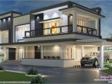 Modern Home Plans Free Modern Flat Roof House In Tamilnadu House Elevation