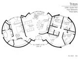 Monolithic Dome Home Plans 4 Bedroom Monolithic Dome Floor Plan Interior Design