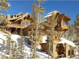 Mountain Chalet Home Plans Stone Mountain Chalet with Elevator and Ski Room