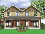 Multi Family House Plans Narrow Lot Narrow Lot Multi Family Home 69464am 2nd Floor Master