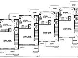 Multi Family Modular Homes Floor Plans Multi Family Plan 45352 at Familyhomeplans Com