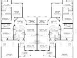 Multiple Family Home Plans Haldimann Classic Duplex Plan 055d 0381 House Plans and More