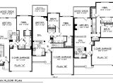 Multiple Family Home Plans Multi Family Plan 73483 at Familyhomeplans Com