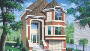 Narrow Lot Home Plans with Garage Narrow Lot House Plans Garage Under Cottage House Plans