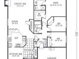 Narrow Lot House Plans with Basement 1732 Sf No Basement Stairway Access First Floor Plan Of