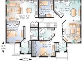 New Home Plans with Inlaw Suite House Plan with In Law Suite 21766dr 1st Floor Master