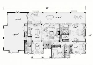 New Home Plans with Pictures One Story House Plans with Open Floor Plans Design