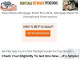 Obama New Plan for Home Mortgage New Obama Mortgage Relief Plan 2013 Mortgage Relief to