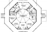 Octagon Homes Floor Plans Main Floor Octagon House Plans Pinterest