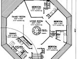 Octagon Homes Floor Plans Octagon Cabin Plans