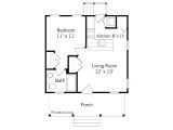 One Bedroom Home Floor Plans One Bedroom House Plans for You