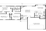 One Floor Home Plans Best One Story Floor Plans Single Story Open Floor Plans