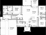 One Level Home Plans with Bonus Room One Story House Plans House Plans with Bonus Room House
