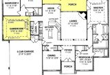 One Level House Plans with 3 Car Garage 655799 1 Story Traditional 4 Bedroom 3 Bath Plan with 3