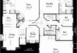 One Level House Plans with 3 Car Garage One Story House Plans Single Level House Plans 3 Bedroom