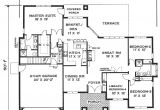 One Story Home Plan Elegant One Story Home 6994 4 Bedrooms and 2 5 Baths