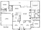 One Story Home Plan Simple One Story House Plan House Plans Pinterest 1 Story