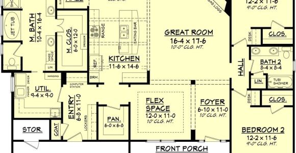 One Story Home Plans with Bonus Room One Story House Plans Bonus Room Cottage House Plans