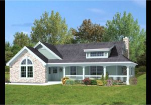 One Story Home Plans with Porches Ranch Style House Plans with Basement and Wrap Around Porch