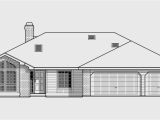 One Story House Plans with 3 Car Garage One Story House Plans Single Level House Plans 3 Bedroom