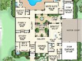 One Story House Plans with Center Courtyard Plan W36118tx Central Courtyard Dream Home E