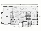 One Story Ranch Style Home Floor Plans One Story House Plans with Open Floor Plans Design