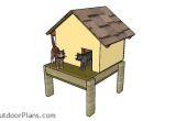 Outdoor Cat House Building Plans Insulated Cat House Plans Myoutdoorplans Free