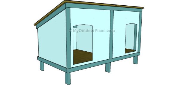 Outdoor Pet House Plans Outdoor Dog House Plans Plansdownload