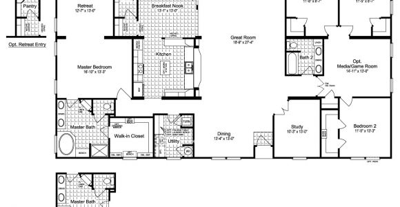 Palm Harbor Homes Floor Plans View the Evolution Triplewide Home Floor Plan for A 3116