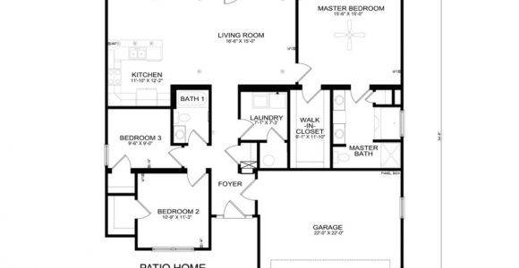 Patio Home Floor Plans Free Floorplans within Patio Home Plans thehomelystuff