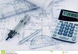 Planning for House Construction A House Plan Stock Photo Image Of Ground Draftsman