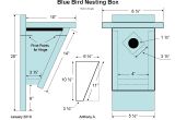 Plans for Bluebird Houses Bluebird Houses Plans Bird Cages