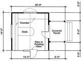 Project Home Plans Project Plan 90026 14 39 X14 39 Office Addition for One and
