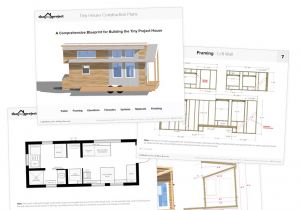 Project Home Plans Tiny House On Wheels Floor Plans Pdf for Construction