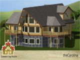 Prow Front Home Plans Log Home Basements Prow Front Log Home House Plans