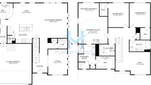 Pulte Homes Mercer Plan Mercer Model In the Deerbrook Subdivision In Aurora
