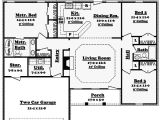 Ranch Home Floor Plans Split Bedrooms Architectural Designs