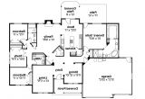 Ranch Homes Floor Plans Ranch House Plans Pleasanton 30 545 associated Designs