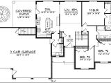 Ranch Style Homes Floor Plans Traditional Ranch Style Home Plan 89130ah