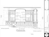 Residential Home Plans Cad Dwg Drawings Residential Bar Floor Plans Elevations Autocad 3d