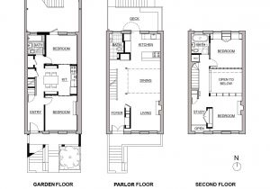 Row Home Plans Delson or Sherman Architects Pcbrooklyn Architect