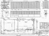 Shipping Container Home Plans Amp Drawings iso Standard 40 39 Low Cube Shipping Container Drawing