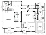 Simple 4 Bedroom Home Plans Bedroom House Plans 4 Bedroom Open Affordable 4 Ranch