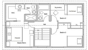Simple Home Plans Free 2 Bedroom House Simple Plan Simple House Floor Plan
