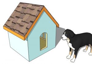 Simple Large Dog House Plans Insulated Dog House Plans Myoutdoorplans Free
